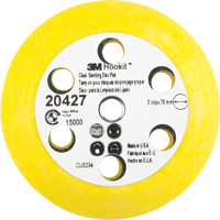 Hookit Clean Sanding Disc Pad Kit, 3" Dia. Oxford Builders Supplies Inc