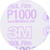 Gold Hookit Disc, 3" Dia., P1000 Grit, Aluminum Oxide, C-Weight Oxford Builders Supplies Inc