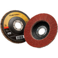 Cubitron II Flap Disc 967A, 4-1/2" x 7/8", Type 27, 40+ Grit, Ceramic Oxford Builders Supplies Inc