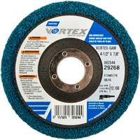 Meule non tiss&eacute;e Vortex, 4-1/2" dia. x 1/2" la, Arbre 7/8", Oxyde d'aluminium Oxford Builders Supplies Inc