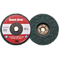 Scotch-Brite Clean & Strip XT Pro Extra Cut Disc, 4-1/2" Dia., Extra Coarse Grit, Aluminum Oxide Oxford Builders Supplies Inc