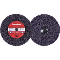 Scotch-Brite Roloc+ Clean & Strip XT Pro Disc, 4" Dia., Extra Coarse Grit, Silicon Carbide Oxford Builders Supplies Inc