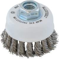 Brosse m&eacute;tallique ALLSTEEL, 3" dia. x 5/8"-11 arbre Oxford Builders Supplies Inc