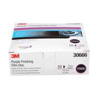 Hookit Finishing Film Disc, 6" Dia., P2000 Grit, Aluminum Oxide, Film Oxford Builders Supplies Inc
