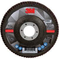 769F Quick Change Flap Disc, 4-1/2" x 7/8", Type 27, 80+ Grit, Ceramic Oxford Builders Supplies Inc