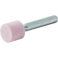 Vitrified Bond Mounted Point, W185, Aluminum Oxide, 1/2" Dia., 1/2" L, 80 Grit Oxford Builders Supplies Inc