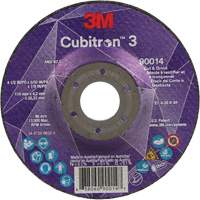 Cubitron 3 Cut & Grind Wheel, 4-1/2" x 5/32", 7/8" Arbor, Type T27, 36+ Grit, Ceramic Oxford Builders Supplies Inc
