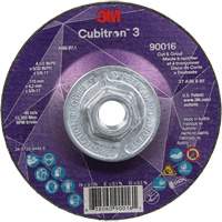 Cubitron 3 Cut & Grind Wheel, 4-1/2" x 5/32", 5/8"-11 Arbor, Type T27, 36+ Grit, Ceramic Oxford Builders Supplies Inc