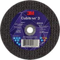 Cubitron 3 Cut-Off Wheel, 4" x 0.035", 3/8" Arbor, Type T1, Ceramic, 21000 RPM Oxford Builders Supplies Inc