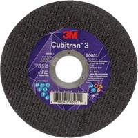 Cubitron 3 Cut-Off Wheel, 4-1/2" x 0.04", 7/8" Arbor, Type T1, Ceramic, 13300 RPM Oxford Builders Supplies Inc