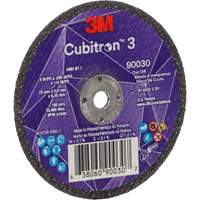 Cubitron 3 Cut-Off Wheel, 3" x 0.035", 1/4" Arbor, Type T1, Ceramic, 21000 RPM Oxford Builders Supplies Inc