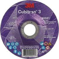 Cubitron 3 Cut-Off Wheel, 4-1/2" x 0.045", 7/8" Arbor, Type T27, Ceramic, 13300 RPM Oxford Builders Supplies Inc
