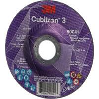 Cubitron 3 Cut-Off Wheel, 4-1/2" x 0.045", 7/8" Arbor, Type T27, Ceramic, 13300 RPM Oxford Builders Supplies Inc