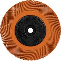 Scotch-Brite Type C Precision Radial Bristle Brush PN-RB with Adapter, Ceramic, 80+ Grit, 6" Dia. Oxford Builders Supplies Inc