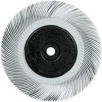 Scotch-Brite Type C Precision Radial Bristle Brush PN-RB with Keyway Core, Ceramic, 120+ Grit, 6" Dia. Oxford Builders Supplies Inc