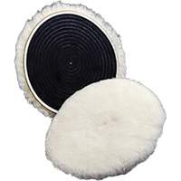 Finesse-it Natural Buffing Pad 82531, 7" Dia., Wool Oxford Builders Supplies Inc