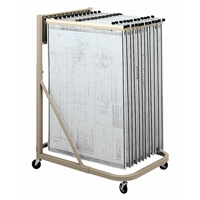 Classeurs mobiles industriels, 43 5/8" &agrave; 61 5/8" h Oxford Builders Supplies Inc