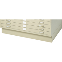 Classeurs en acier pour plans - Bases en option, 10/5 Tiroirs Oxford Builders Supplies Inc