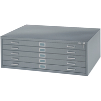 Classeurs en acier pour plans, 5 Tiroirs, 40-3/8" la x 29-3/8" p x 16-1/2" h Oxford Builders Supplies Inc