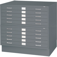 Classeurs en acier pour plans, 5 Tiroirs, 40-3/8" la x 29-3/8" p x 16-1/2" h Oxford Builders Supplies Inc