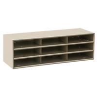 Organisateurs de donn&eacute;es, Stationnaire, 15 fentes, Acier, 33-3/4" la x 11 5/8" p x 17 3/4" h Oxford Builders Supplies Inc