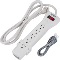 Protect-It Surge Suppressors, 7 Outlets, 1080 J, 1800 W, 6' Cord Oxford Builders Supplies Inc