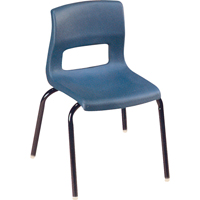 Horizon Chairs, Plastic, Blue Oxford Builders Supplies Inc