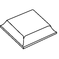 Bumpon Tapered Square Protective Bumpers Oxford Builders Supplies Inc