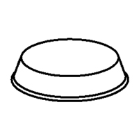 Bumpon Cylindrical Protective Bumpers Oxford Builders Supplies Inc