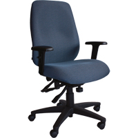 Cierra Ergonomic Chairs, Fabric, Blue, 250 lbs. Capacity Oxford Builders Supplies Inc