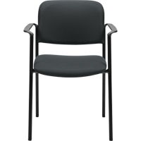 Chaises empilables, Tissu, Hauteur 32", Capacit&eacute; 300 lb, Charbon Oxford Builders Supplies Inc
