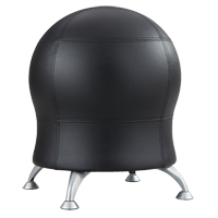 Chaise sph&eacute;rique Zenergy, Vinyle, Noir, Capacit&eacute; 250 lb Oxford Builders Supplies Inc