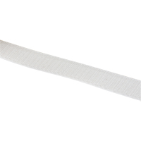 Fastener Tape, Hook, 25 yds x 1", Sew-On, White Oxford Builders Supplies Inc