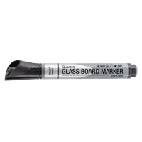 Marqueur effaçable &agrave; sec pour verre de premi&egrave;re qualit&eacute;, Noir, Pointe Ronde Oxford Builders Supplies Inc