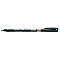 Marqueur permanent Lumocolor, Noir, Pointe Fin Oxford Builders Supplies Inc