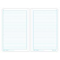 Livre reli&eacute;, Couverture rigide, Jaune, 160 Pages, 4-5/8" , 7-1/4"  Oxford Builders Supplies Inc