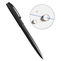 Stylo en m&eacute;tal &agrave; l'&eacute;preuve des intemp&eacute;ries, Bleu, 0,8 mm, R&eacute;tractable Oxford Builders Supplies Inc