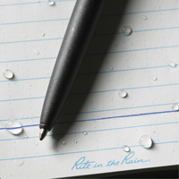Stylo en m&eacute;tal &agrave; l'&eacute;preuve des intemp&eacute;ries, Bleu, 0,8 mm, R&eacute;tractable Oxford Builders Supplies Inc