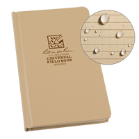 Livre reli&eacute;, Couverture rigide, Havane, 160 Pages, 4-5/8" , 7-1/4"  Oxford Builders Supplies Inc