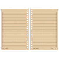 Side-Spiral Notebook, Soft Cover, Tan, 64 Pages, 4-5/8" W x 7" L Oxford Builders Supplies Inc