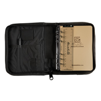 Field Planner Starter Kit, Soft Cover, Black, 0 Pages, 4-5/8" W x 7" L Oxford Builders Supplies Inc