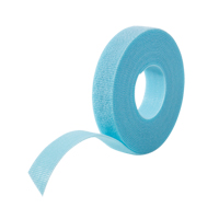 One-Wrap&reg; Cable Management Tape, Hook & Loop, 25 yds x 3/4", Self-Grip, Aqua Oxford Builders Supplies Inc