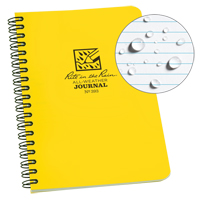Side-Spiral Notebook, Soft Cover, Yellow, 64 Pages, 4-5/8" W x 7" L Oxford Builders Supplies Inc