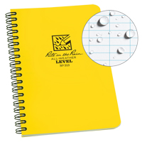 Side-Spiral Notebook, Soft Cover, Yellow, 64 Pages, 4-5/8" W x 7" L Oxford Builders Supplies Inc