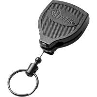 Super48 Heavy-Duty Retractable Key Holder, Polycarbonate, 48" Cable, Belt Clip Attachment Oxford Builders Supplies Inc
