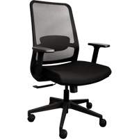 Chaise de bureau ajustable &agrave; basculement synchronis&eacute; s&eacute;rie Activ, Tissu/Mailles, Noir, Capacit&eacute; 275 lb Oxford Builders Supplies Inc