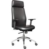 Fauteuil de cadre &agrave; dossier &eacute;lev&eacute; s&eacute;rie Activ, Polyur&eacute;thane/Vinyle, Noir, Capacit&eacute; 275 lb Oxford Builders Supplies Inc
