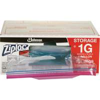 Sacs d'entreposage alimentaire &agrave; double fermeture &agrave; glissi&egrave;re de Ziploc Oxford Builders Supplies Inc