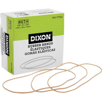 Bandes &eacute;lastiques, 6" x 1/16" Oxford Builders Supplies Inc