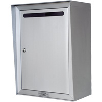 Boîte de collecte, Fixation Mural, 16-3/16" x 11-3/4", Aluminium Oxford Builders Supplies Inc